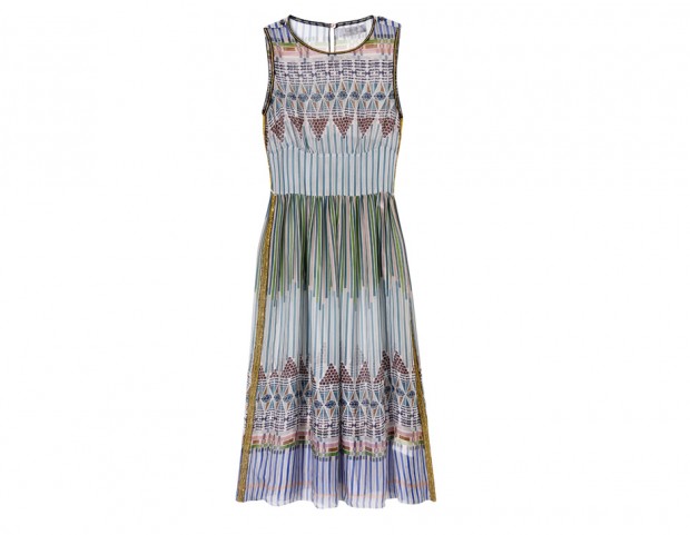 Vestito easy-chic a stampa