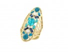 Anello con pietre preziose