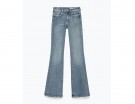 Jeans chiari a zampa