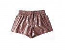 Shorts tecnici effetto vernice