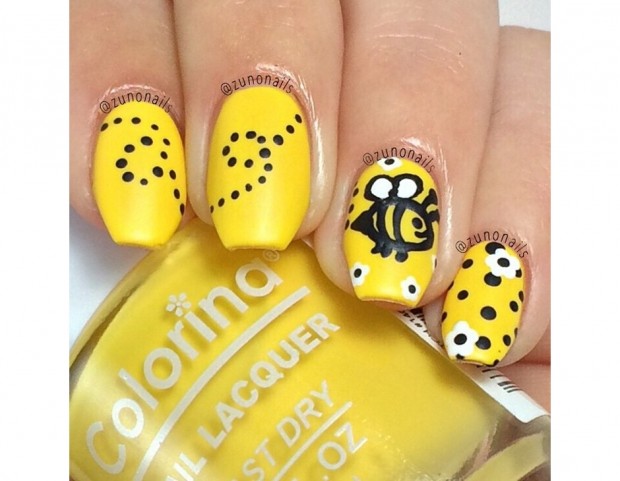 Pois e api per la nail art