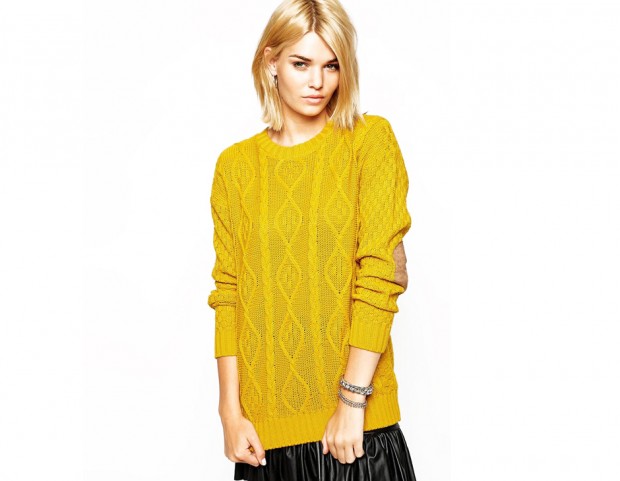 Maxi pull tricot