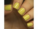 Effetto rete con lo smalto giallo