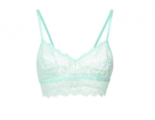 Bralet in pizzo trasparente