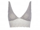 Bralet retrò in pizzo color perla