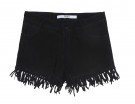 Shorts in denim nero