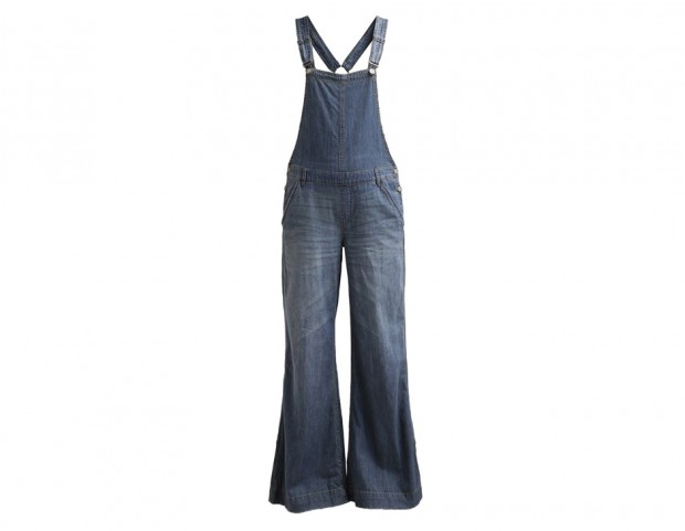 In denim flare