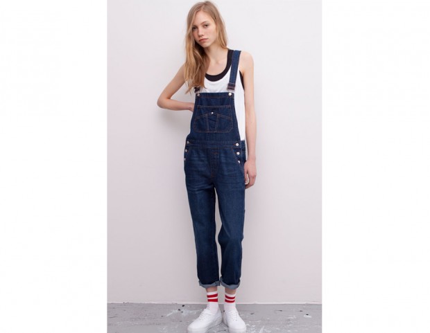 Lineare, in denim scuro