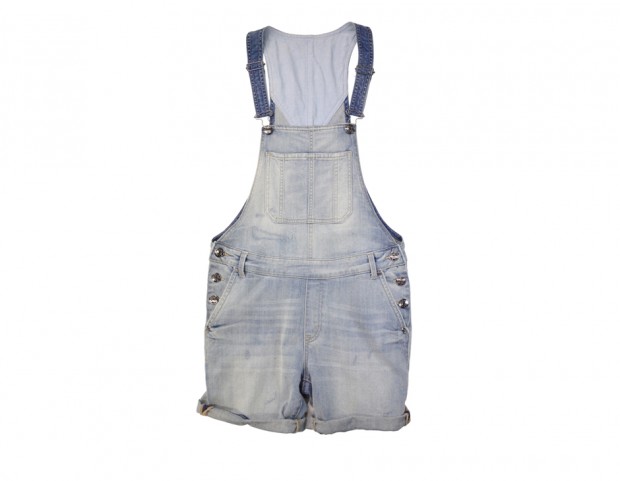 Corta in denim grigio chiaro