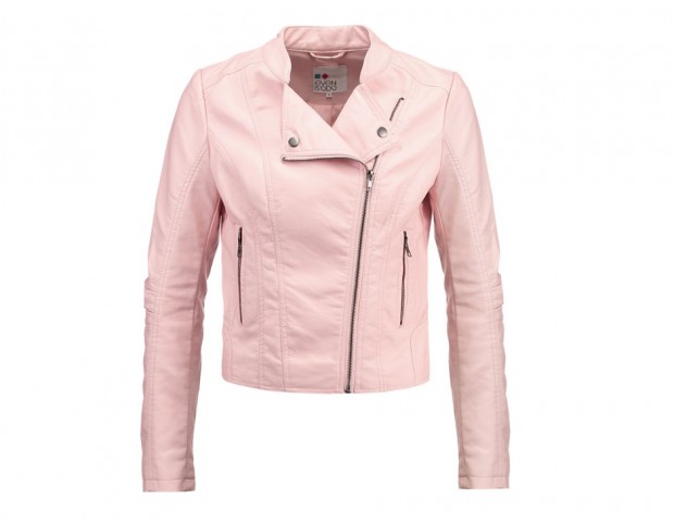 Rosa in stile biker