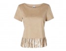 In suede con frange