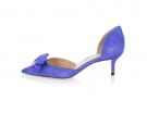 In suede con fiocco