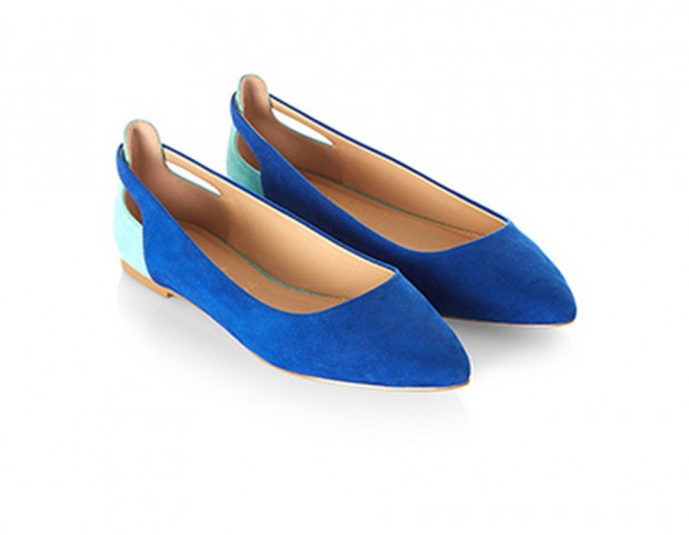 In suede bicolor