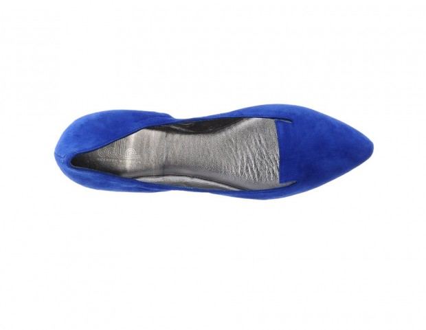 In suede blu elettrico