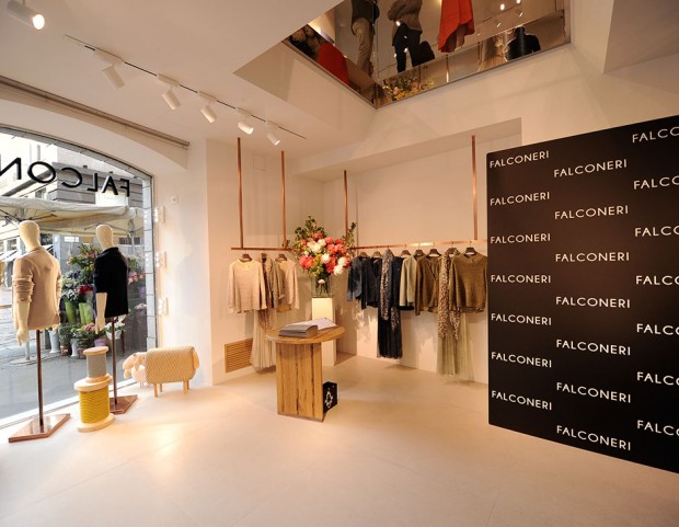 Falconeri festeggia il nuovo store di via Montenapoleone con tanti vip Tu Style