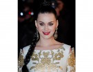 Katy ha sfoggiato un’originale treccia alta e laterale nel 2013