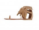 Ultra flat, hippie in suede con frange