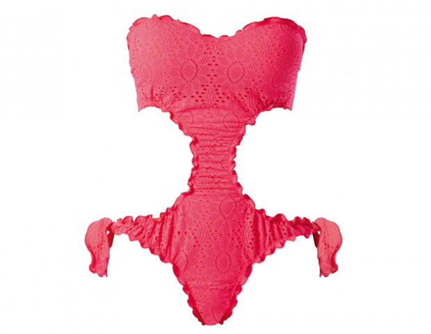 Trikini stretch con decorazioni