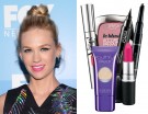 Copia il trucco con eyeliner nero e rossetto fucsia di January Jones