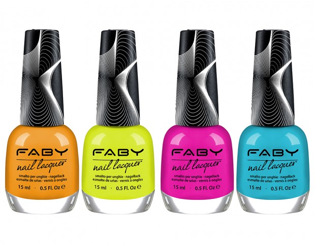 Faby propone fantastiche nuances neon per la collezione LOVE KOLOR