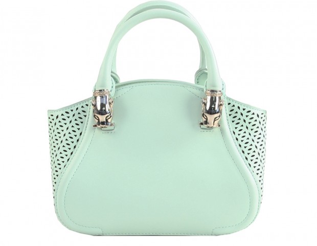 Spring daphne in pelle con tracolla
