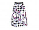 Midi con stampa optical
