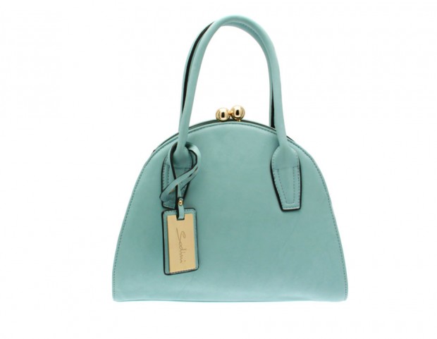 Borsa a mano con chiusura a scatto
