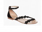 In suede con fiorellini