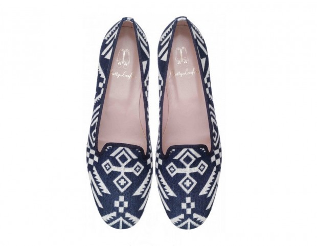 Slippers in tela
