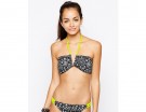 Bikini con dettagli fluo