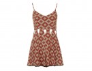 Minidress cut-out