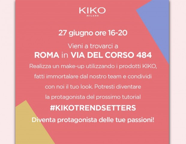 Diventa KikoTrendsetter