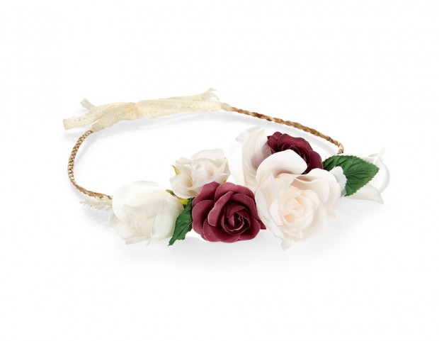 Fascetta con fiori