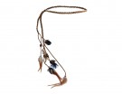 A treccina con applicazioni hippie-chic