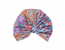 Turbante con stampa tapestry