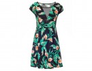 Vestito con scollo a trasparenza