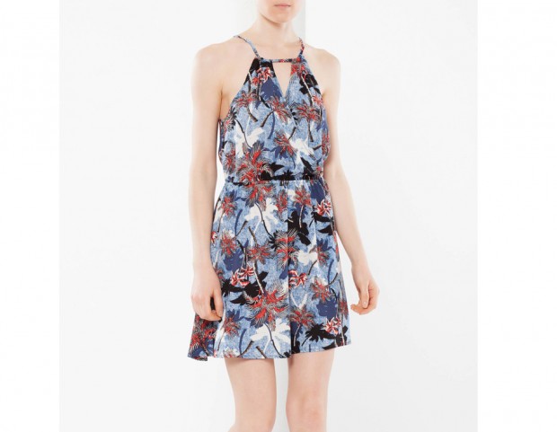 Mini abito con dettaglio cut-out