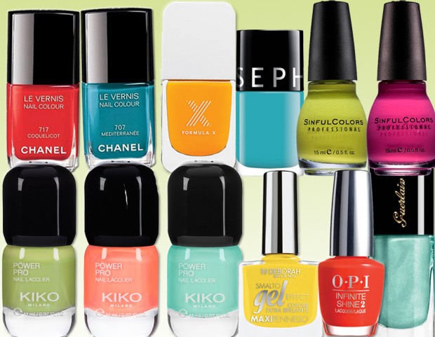 Smalti dai colori tropicali ed esotici per l’estate 2015