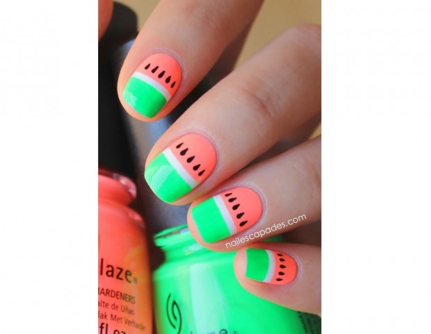 Anguria a colori fluo