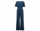 Jumpsuit con cintura dorata