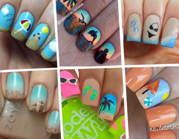 Unghie: le manicure delle vacanze più belle da Pinterest