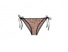 Slip con paillettes davanti e laccetti