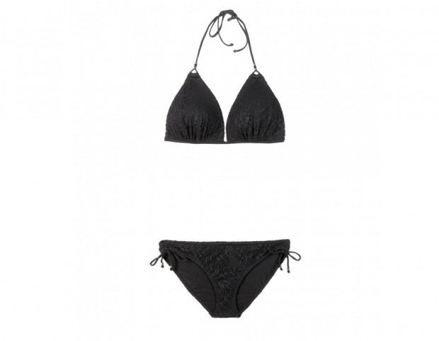 Loop Strap in crochet nero