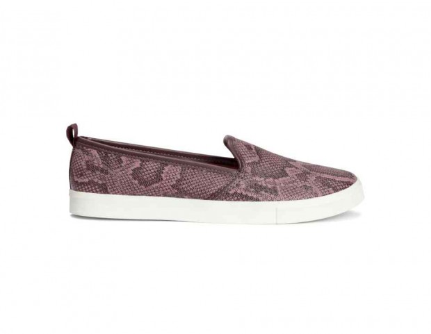 Slip-on a motivo f”ake snake”