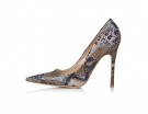 Pumps in pelle pitonata