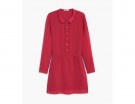 Vestito bon ton con colletto e micro bottoni