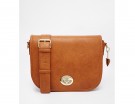 Mini bag color cuoio