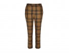 In tessuto a trama tartan
