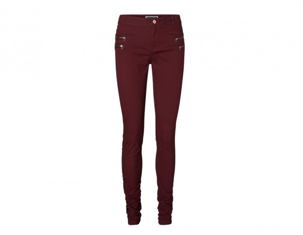 Skinny con doppia zip laterale