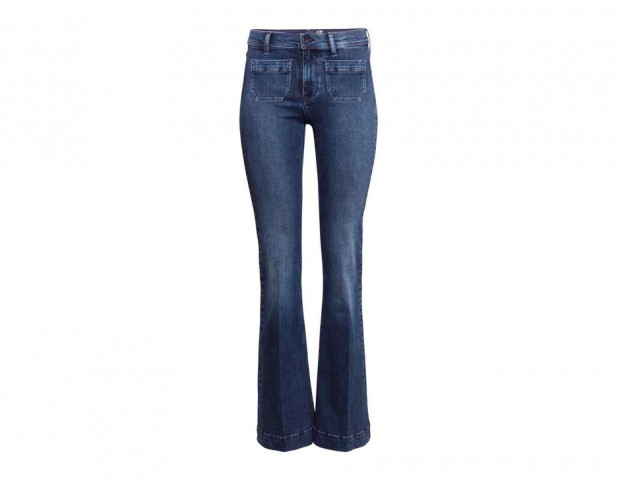 Jeans scuro modello flare
